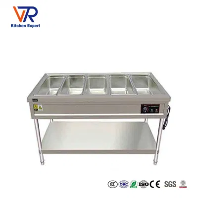 Équipement d'hôtel en acier inoxydable de victoire de Qingdao Bain Marie pour les pieds chauds